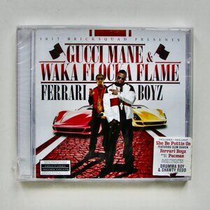 Gucci Mane & Waka Flocka Flame 1017 Bricksquad Presents Ferrari Boyz CD SEALED
